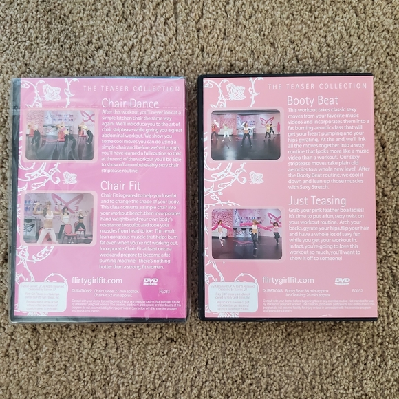 Flirty Girl Fitness Workout DVDs - Picture 2 of 3